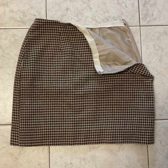 Ralph Lauren Wool Houndstooth midi skirt - Picture 5 of 12